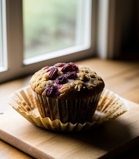 Cranberry-Oat Muffins recipe image
