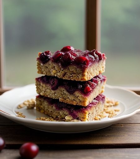 Cranberry-Oat Snack Cake (4 PTS recipe image