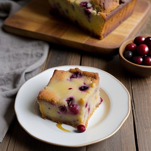 Cranberry-Orange Bread Pudding recipe image