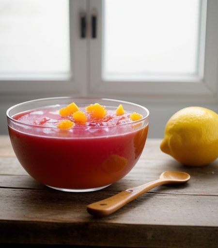 Cranberry-Orange Salad Mold recipe image
