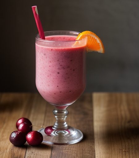 Cranberry Orange Smoothie recipe image