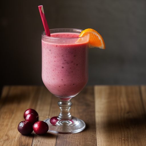 Cranberry Orange Smoothie recipe image