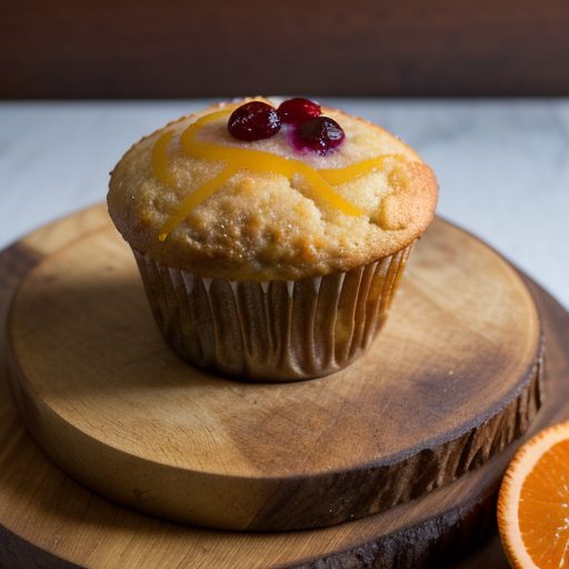 Cranberry-Orange Swirl Muffins (5.5 PTS recipe image