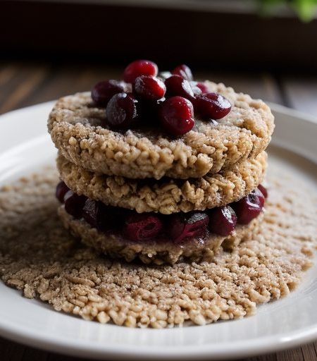 Cranberry Pear Crisp recipe image
