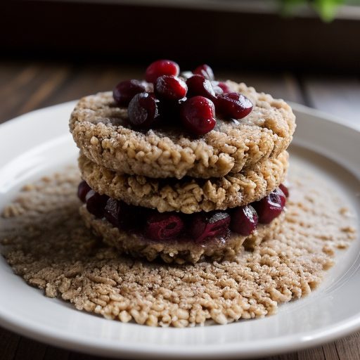 Cranberry Pear Crisp recipe image