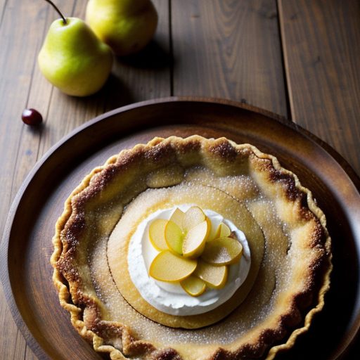 Cranberry Pear Pie recipe image