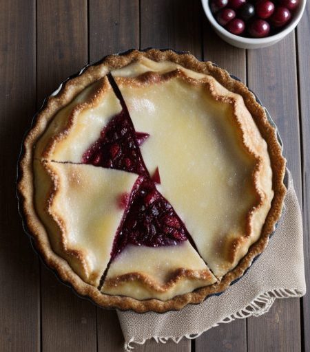 Cranberry Pear Tart recipe image