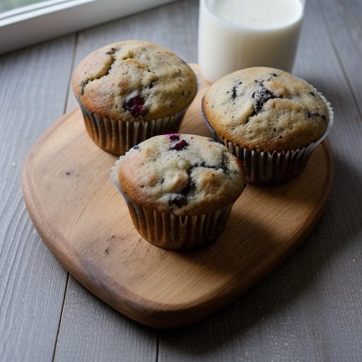 Cranberry Poppy Seed Muffins recipe image