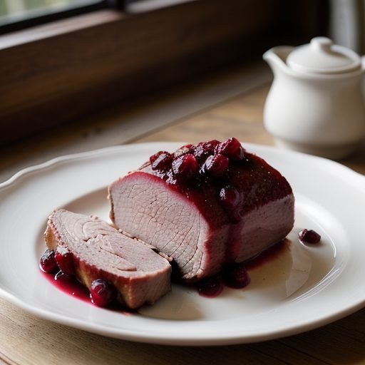 Cranberry Pork Roast recipe image