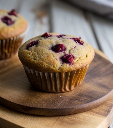 Cranberry-Pumpkin Muffins recipe image