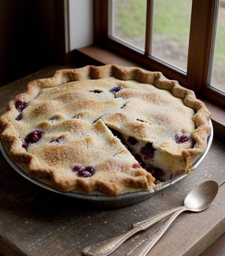 Cranberry Raisin Pie recipe image