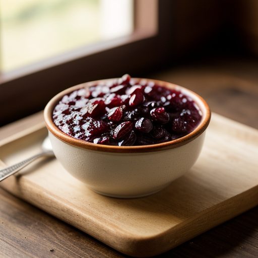 Cranberry-Raisin Sauce recipe image