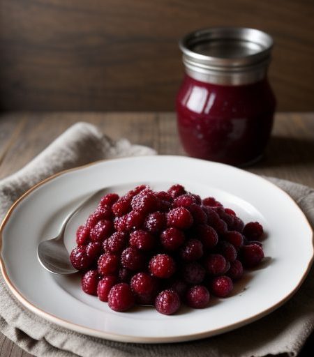 Cranberry-Raspberry Preserves recipe image