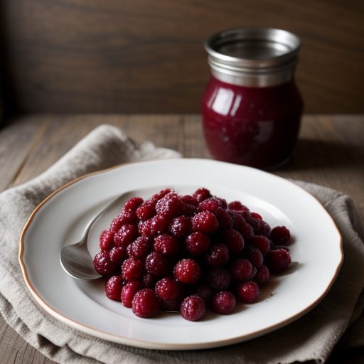 Cranberry-Raspberry Preserves recipe image