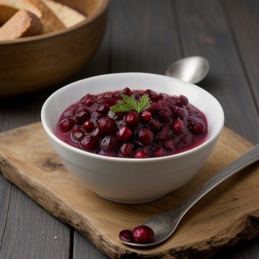 Cranberry Sauce - Nsvhol recipe image