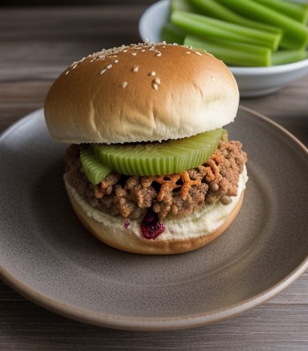Cranberry Sloppy Joes recipe image