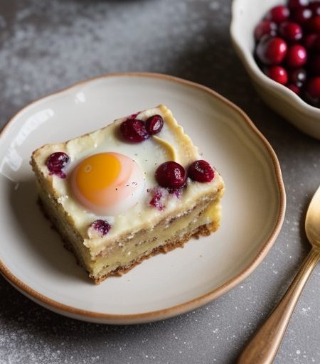 Cranberry Squares recipe image