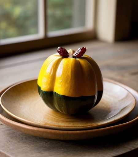 Cranberry-Stuffed Acorn Squash recipe image