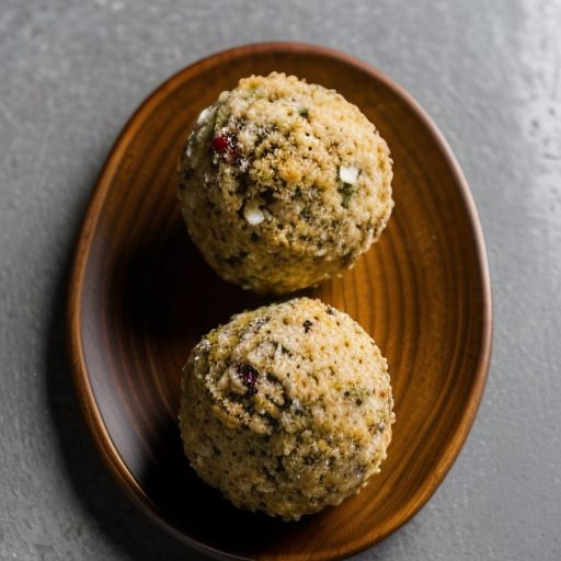 Cranberry Stuffing Balls recipe image