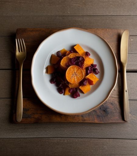 Cranberry Sweet Potatoes recipe image