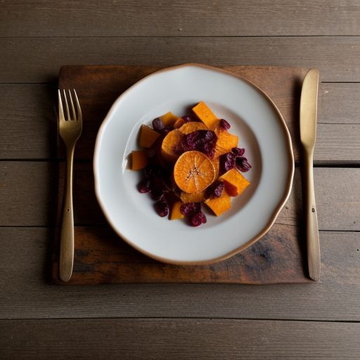 Cranberry Sweet Potatoes recipe image