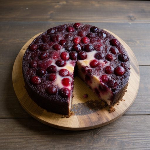Cranberry Upside-Down Cake recipe image
