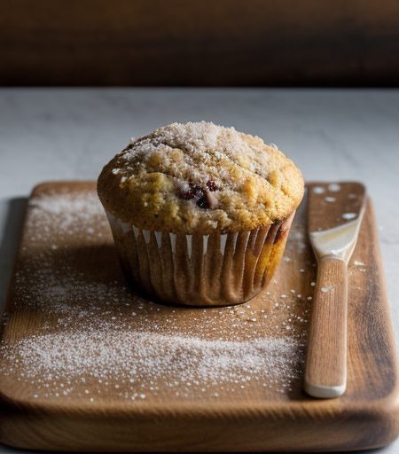 Cranberry Upside-Down Muffins recipe image