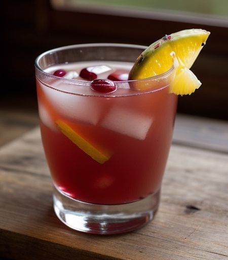 Cranberry Vodka Punch recipe image