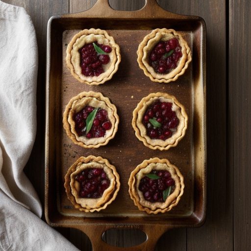 Cranberry Walnut Tartlets recipe image