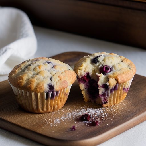 Cranberry or Blueberry Muffins recipe image