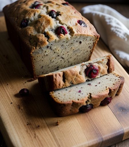 Cranherry Fruit Bread recipe image