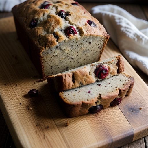 Cranherry Fruit Bread recipe image