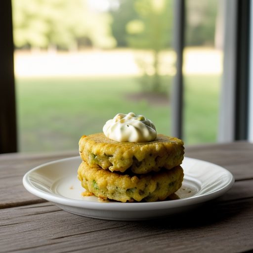 Crawfish Cakes With Chipotle Tartar Sauce recipe image