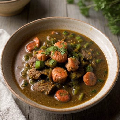 Crawfish File Gumbo recipe image