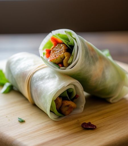 Crawfish Spring Rolls recipe image