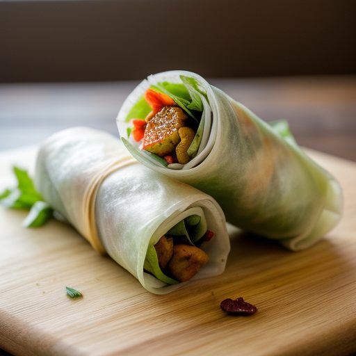 Crawfish Spring Rolls recipe image