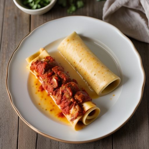 Crawfish Stuffed Manicotti recipe image