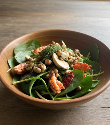 Crayfish Tail Salad recipe image