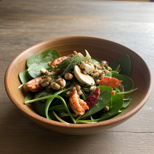 Crayfish Tail Salad recipe image