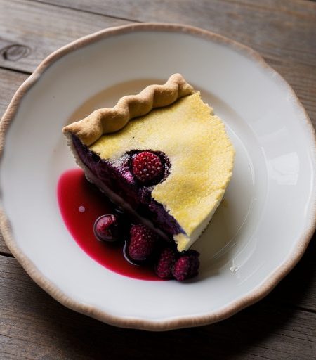 Crazy Berry Blue Pie recipe image