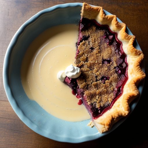 Crazy Berry Blue Pie recipe image