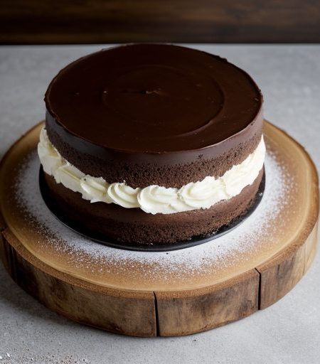 Cream Cheese Chocolate Cake recipe image