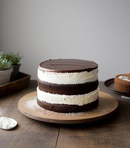 Cream Cheese Chocolate Cake recipe image