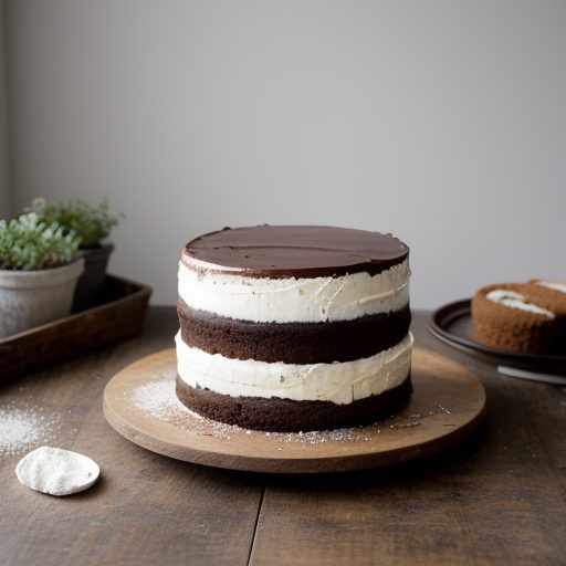 Cream Cheese Chocolate Cake recipe image