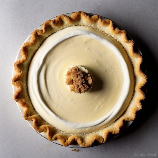 Cream Cheese-Lemon Pie recipe image