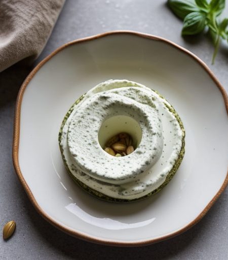 Cream Cheese-Pesto Ring recipe image