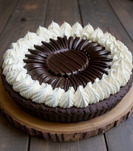 Cream Cheese Snickers Candy Bar Pie recipe image