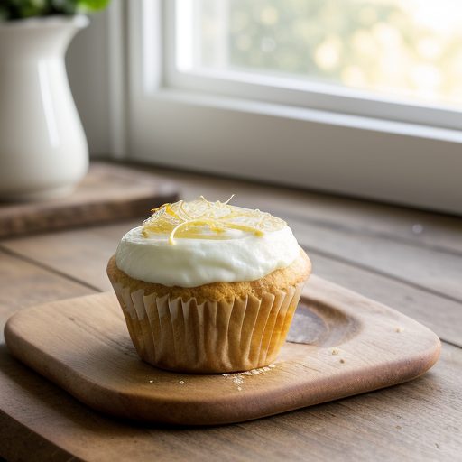 Cream Cheese/Lemon Muffins recipe image