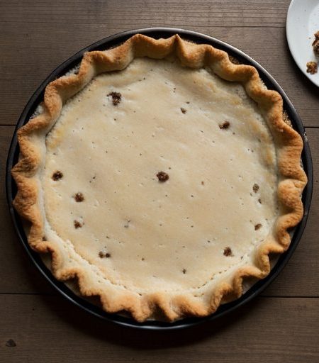 Cream Raisin Pie recipe image