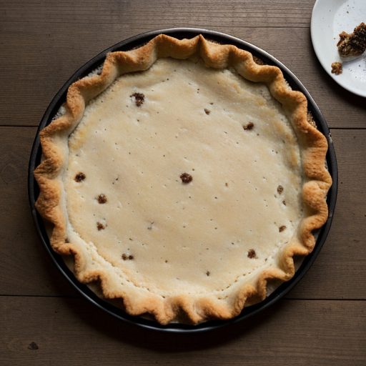 Cream Raisin Pie recipe image